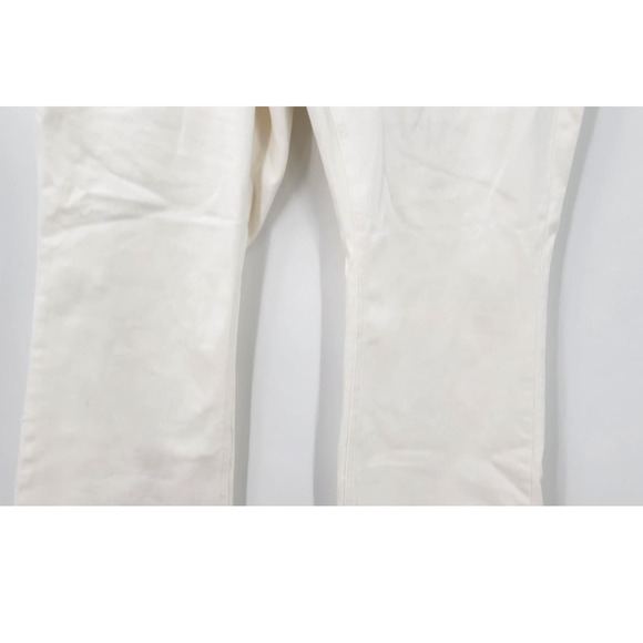 Judy Blue Lila Mid Rise Split Hem Bootcut Size 18 W  White - Picture 7 of 11